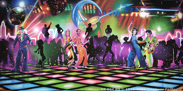 Disco Event backdrop image