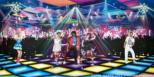 Disco Evolution Event backdrop image