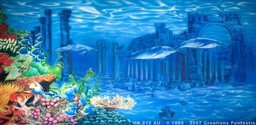 Under The Sea Backdrops for hire at Backdrops Fantastic Australia