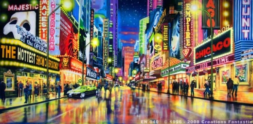 Broadway Theatre District Event Backdrop image