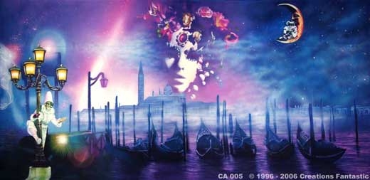 Venetian Carnival backdrop image