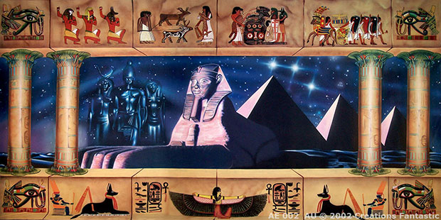 Ancient Egypt Event Backdrop image
