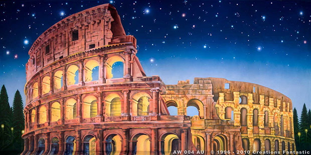 Roman Coliseum Event backdrop image