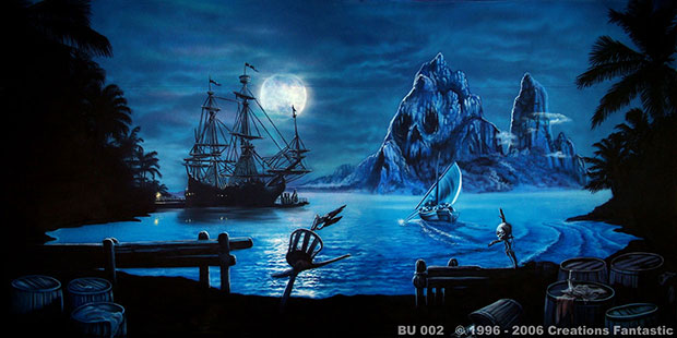 Skull Island backdrop image