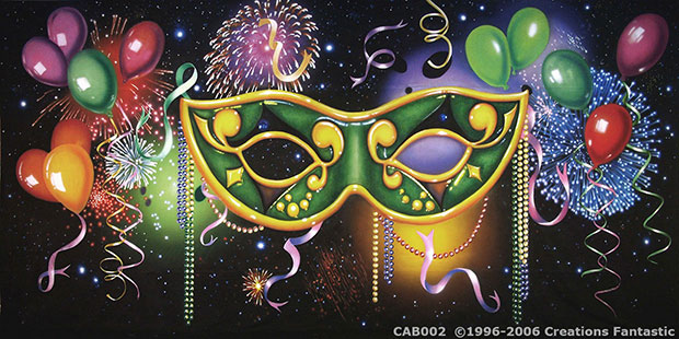 Carnival Mask backdrop image