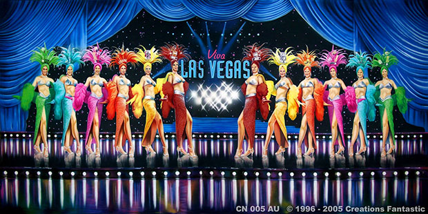 Las Vegas Showgirls Event Backdrop image