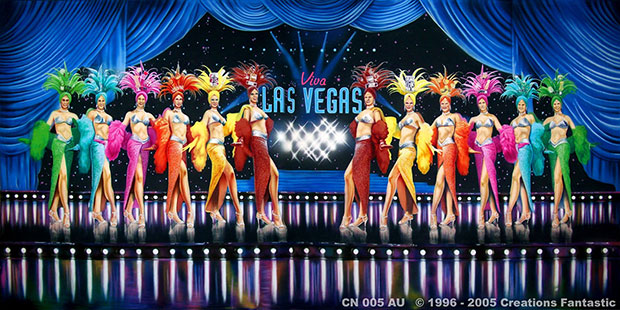 Las Vegas - Showgirls | Backdrops Fantastic Australia