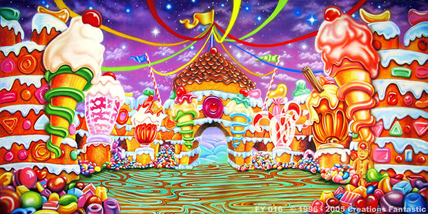 Candyland Event backdrop image
