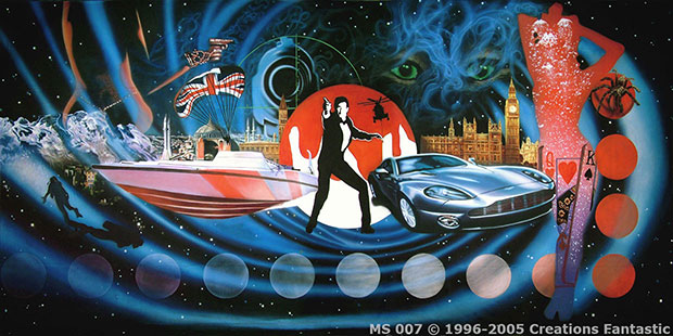 James Bond Event stage image