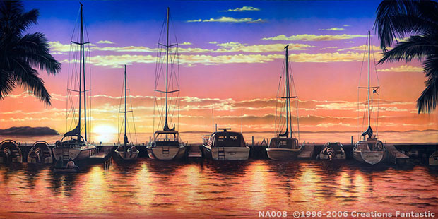Sunset Marina backdrop image
