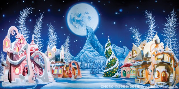 Whoville Christmas Event backdrop image