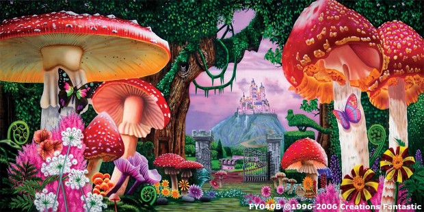 Wonderland backdrop image