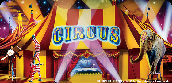 Circus Big Top Event backdrop image