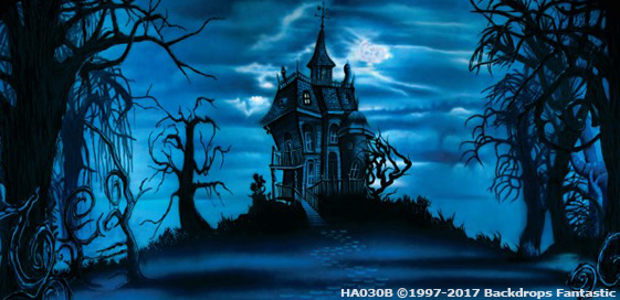 Creepy House backdrop image