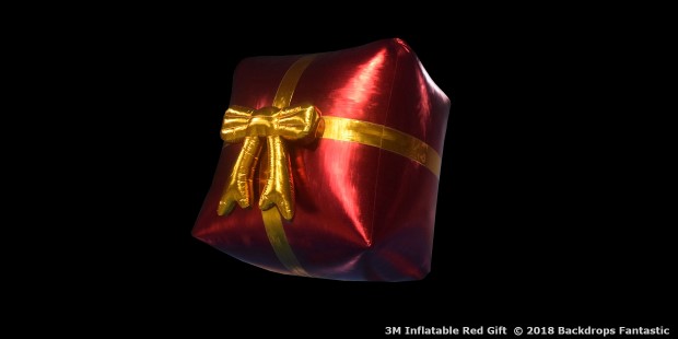 Inflatable Red Gift
