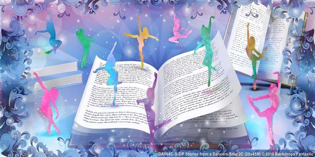Stories from a dancers soul recital backdrop