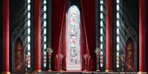 Queen of Hearts Throne Room from Alice in Wonderland