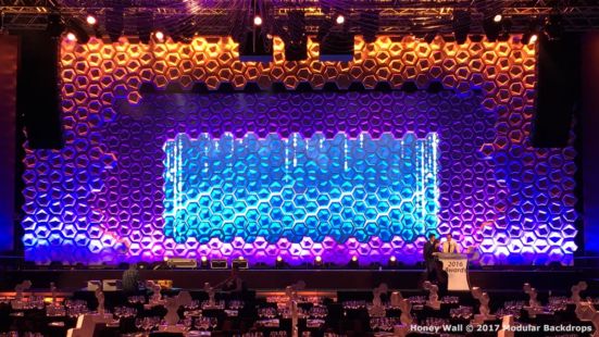 Stage Backdrops - Honey Backdrop - Modular Wall