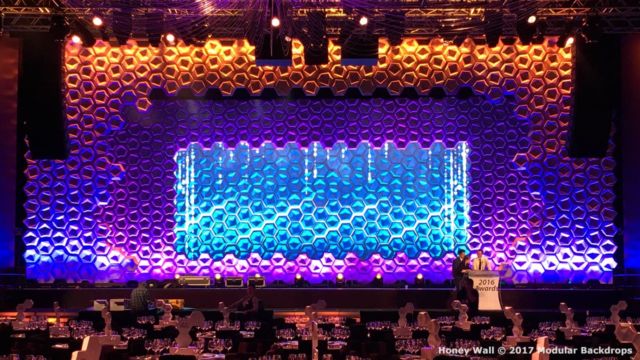 Honey Backdrop Gala Awards Projection Mapping Star Casino